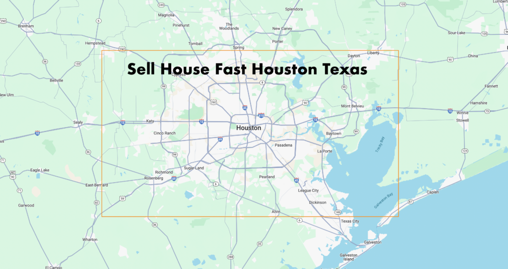 Houston Texas Map That Sell House Fast Houston Texas serves